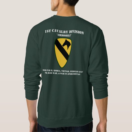 1e Cavalry Division Sweatshirt (Achterkant)