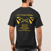 1e Cavalry Division T-shirt (Achterkant)