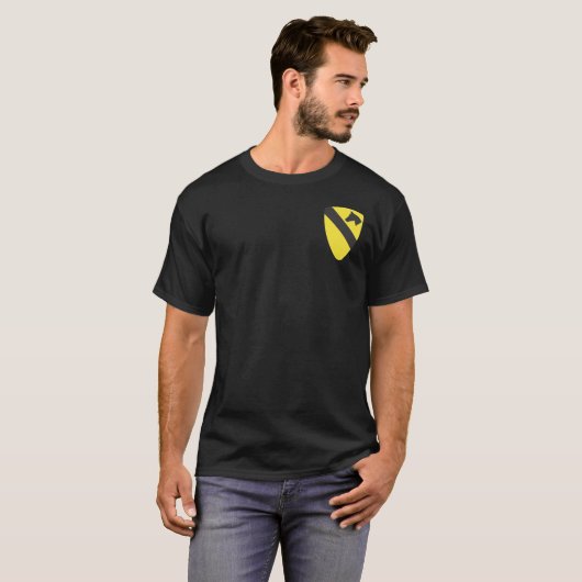 1e Cavalry Division T-shirts (Voorkant volledig)