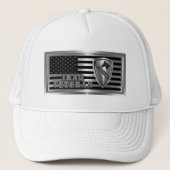 1e Cavalry Division Trucker Hat Trucker Pet (Voorkant)