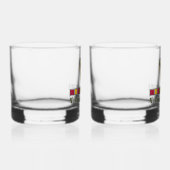 1e Cavalry Division Vietnam Whisky Glas (Rechts)