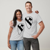1e Cavalry Large Logo T-Shirt (light) (Unisex)