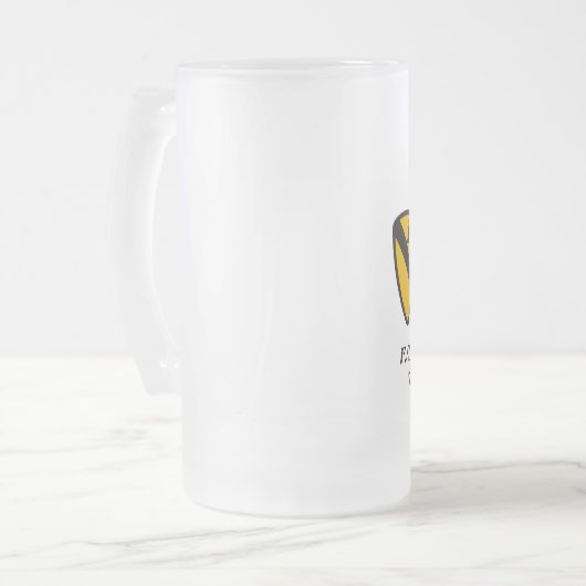 1e Cavalry Vietnam Bevroren Mok (Voorkant links)