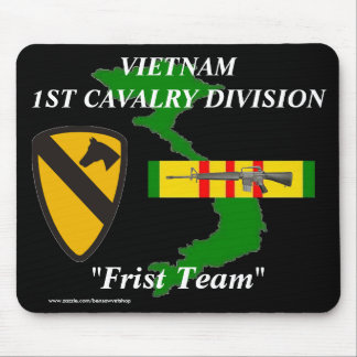1e Cavalry Vietnam Mousepad 2/b Muismat