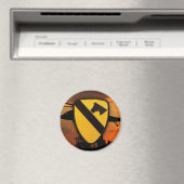 1e CD Cavalry Division Veterans Vets patch Gifts Magneet (Insitu (Vaatwasser))