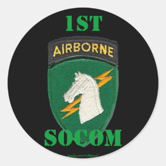 1e commando Sticker speciale operaties