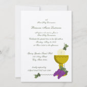 1e Communie Kelk Kaart (Voorkant)