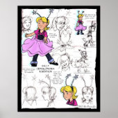 1e contactblad voor Sally Robertson Poster (Voorkant)