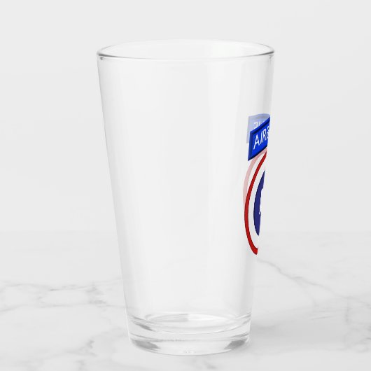 1e Corps-ondersteuning, Command-Airborne Patch Glas (Rechts)