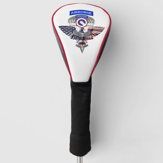 1e Corps Ondersteuningscommando Airborne Golfheadcover (Voorkant)