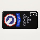1e Corps Support Command Airborne Case-Mate iPhone Case (Achterkant (horizontaal))
