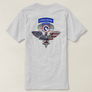 1e Corps Support Command Airborne Veteran T-shirt