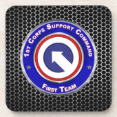 1e Corps-supportopdracht Bier Onderzetter (Voorkant)