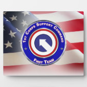 1e Corps-supportopdracht Fotoplaat (Voorkant)