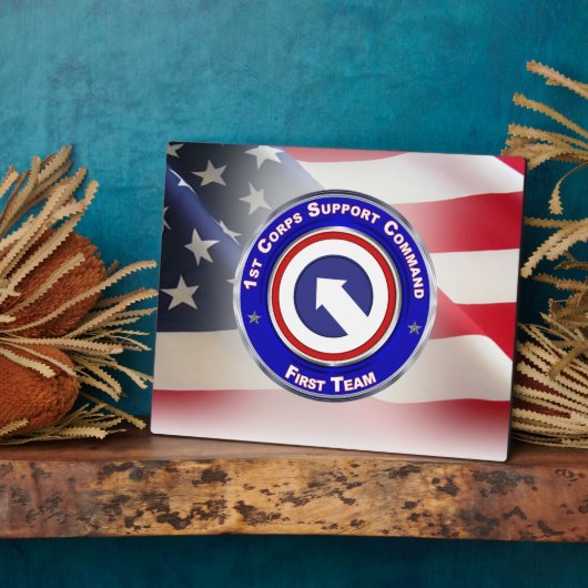 1e Corps-supportopdracht Fotoplaat (Zijkant)