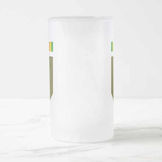 1e D.D. met Vietnam Service Ribbon Matglas Bierpul (Center)