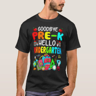 1e dag afscheid voor K Hallo Kindergarten Squad T-shirt