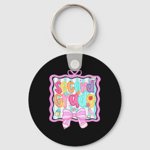 1e dag van de 2e klas Preppy Sleutelhanger
