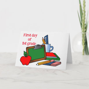 *1e DAG VAN DE EERSTE KLAS" Kaart