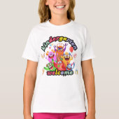 1e dag van de kleuterschool t-shirt (Voorkant)