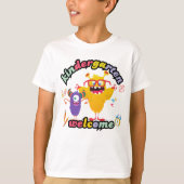 1e dag van de kleuterschool t-shirt (Voorkant)