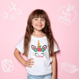 1e Dag van de School Eenhoorn T-shirt