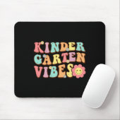 1e dag van de school kleuterschool Vibes student o Muismat (Met muis)