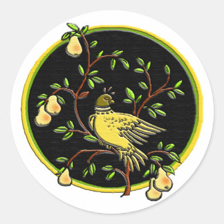 1e dag van Kerst sticker #2