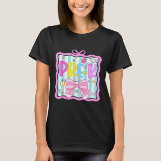 1e dag van pre-kindergarten voorbereidend Ck naar T-shirt