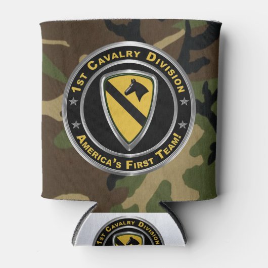 1e divisie Cavalry Blikjeskoeler (Voorkant)