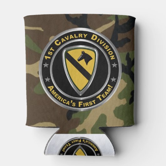 1e divisie Cavalry Blikjeskoeler (Achterkant)