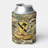 1e divisie Cavalry Blikjeskoeler (Blikje Voorkant)