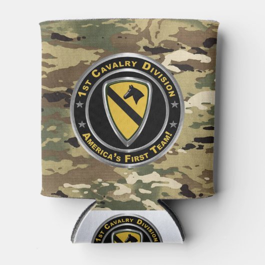 1e divisie Cavalry Blikjeskoeler (Voorkant)