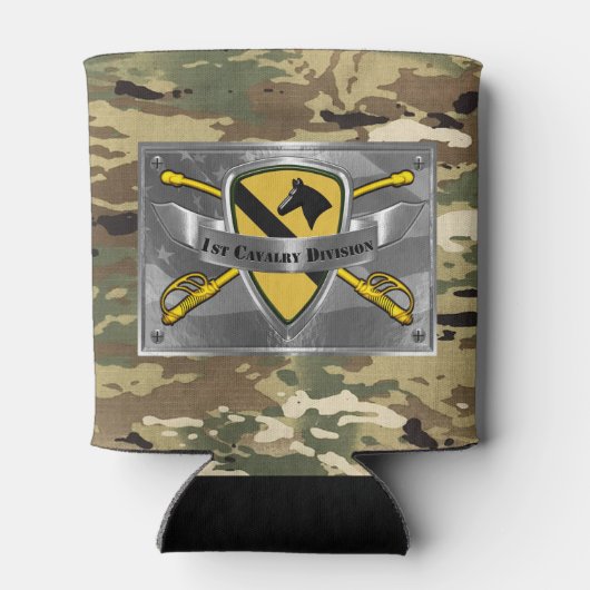 1e divisie Cavalry Blikjeskoeler (Achterkant)