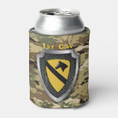 1e divisie Cavalry Blikjeskoeler (Blikje Voorkant)