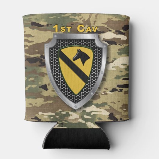 1e divisie Cavalry Blikjeskoeler (Achterkant)