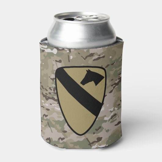 1e divisie Cavalry Blikjeskoeler (Blikje Voorkant)