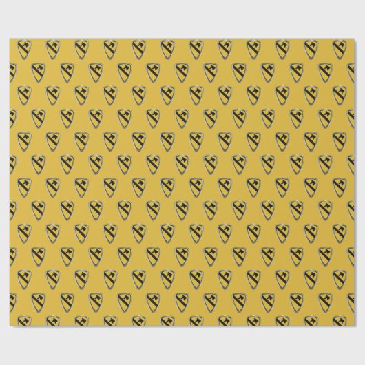 1e divisie Cavalry Cadeaupapier (Vlak)