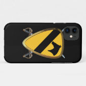 1e divisie Cavalry Case-Mate iPhone Case (Achterkant (horizontaal))