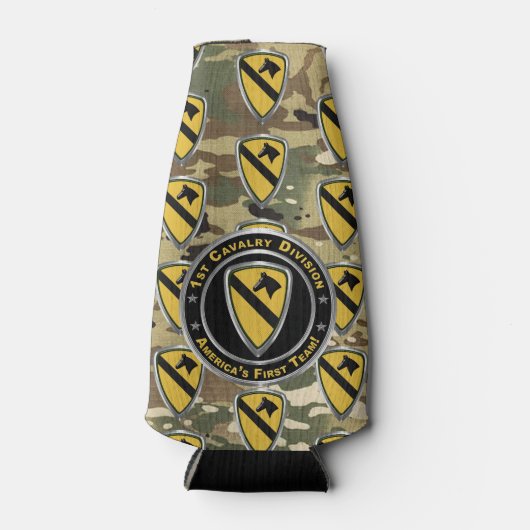 1e divisie Cavalry Flesjeskoeler (Voorkant)