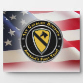 1e divisie Cavalry Fotoplaat (Voorkant)