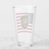 1e divisie Cavalry Glas (Achterkant)