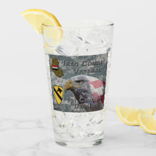 1e divisie Cavalry - Irakveteraan Glas