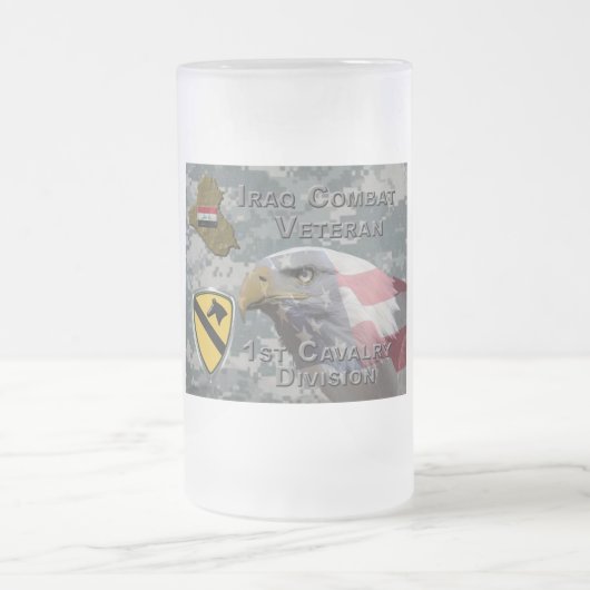 1e divisie Cavalry - Irakveteraan Matglas Bierpul (Center)