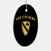1e divisie Cavalry Keramisch Ornament (Rechts)