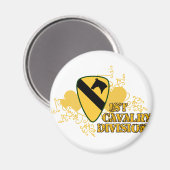 1e divisie Cavalry Magneet (Voorkant / Achterkant)