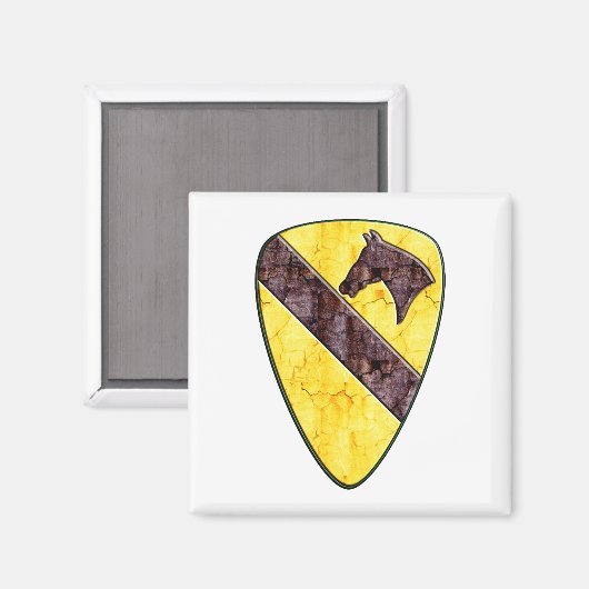 1e divisie Cavalry Magneet (Voorkant / Achterkant)