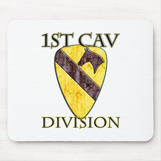 1e divisie Cavalry Muismat (Voorkant)