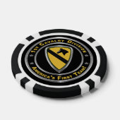 1e divisie Cavalry Poker Chips (Enkel)