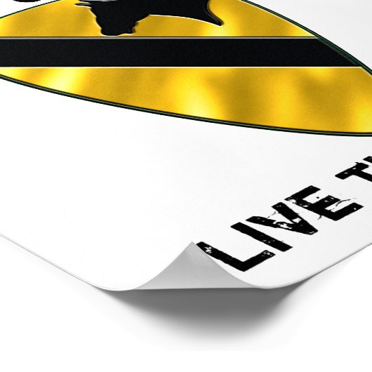 1e divisie Cavalry Poster (Hoek)